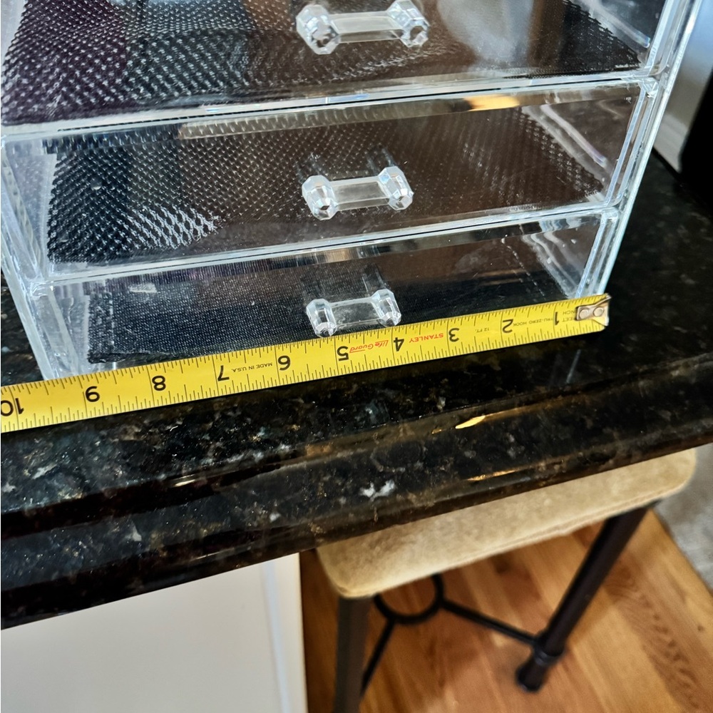 Transparent Makeup Organizer with Drawers - Picture 4 of 6